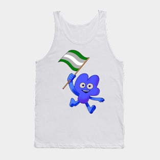 Greyromantic Pride Flag Four! Tank Top